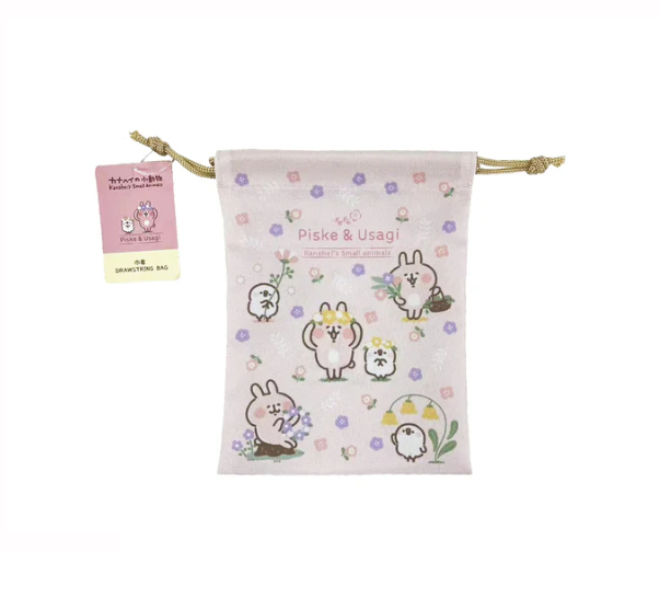 Piske Usagi Pop Drawstring Bag Kanahels Small Animals