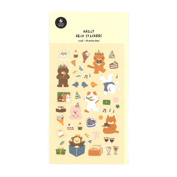Suatelier Daily Deco Sticker
