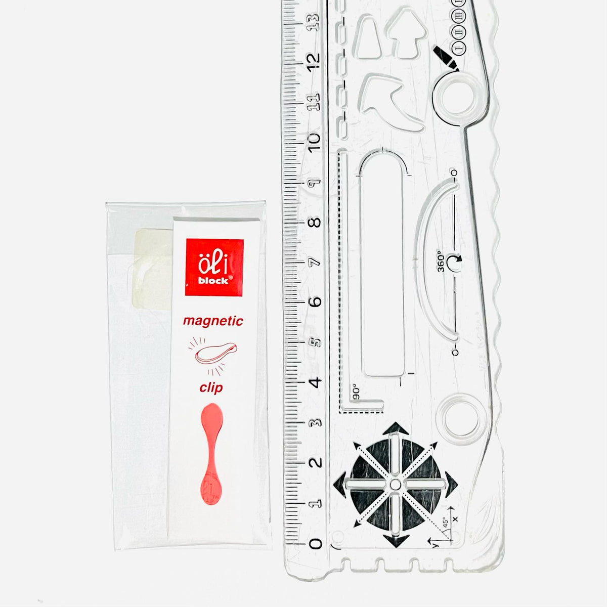 Oliblock Magnetic OliClip Mixed Matte Pink Small