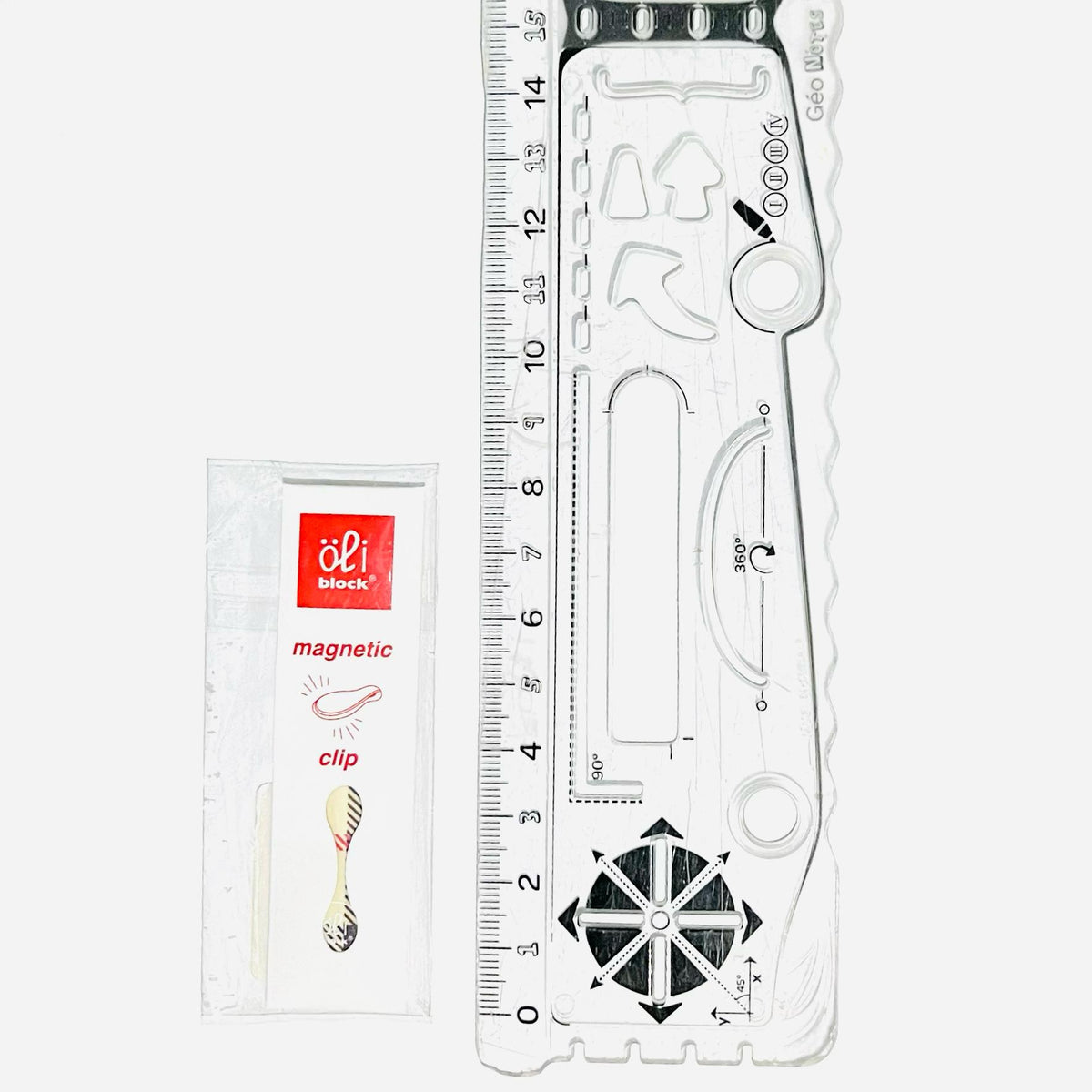 Oliblock Magnetic OliClip Small Matte Fawn Plaid