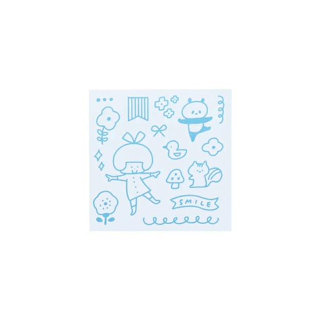 Sunstar x Mizutama Sticker Pad Sticker Sheet