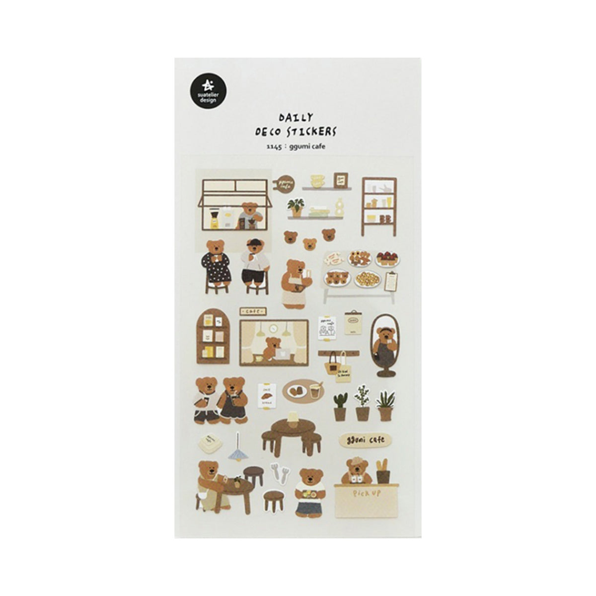 Suatelier Daily Deco Sticker