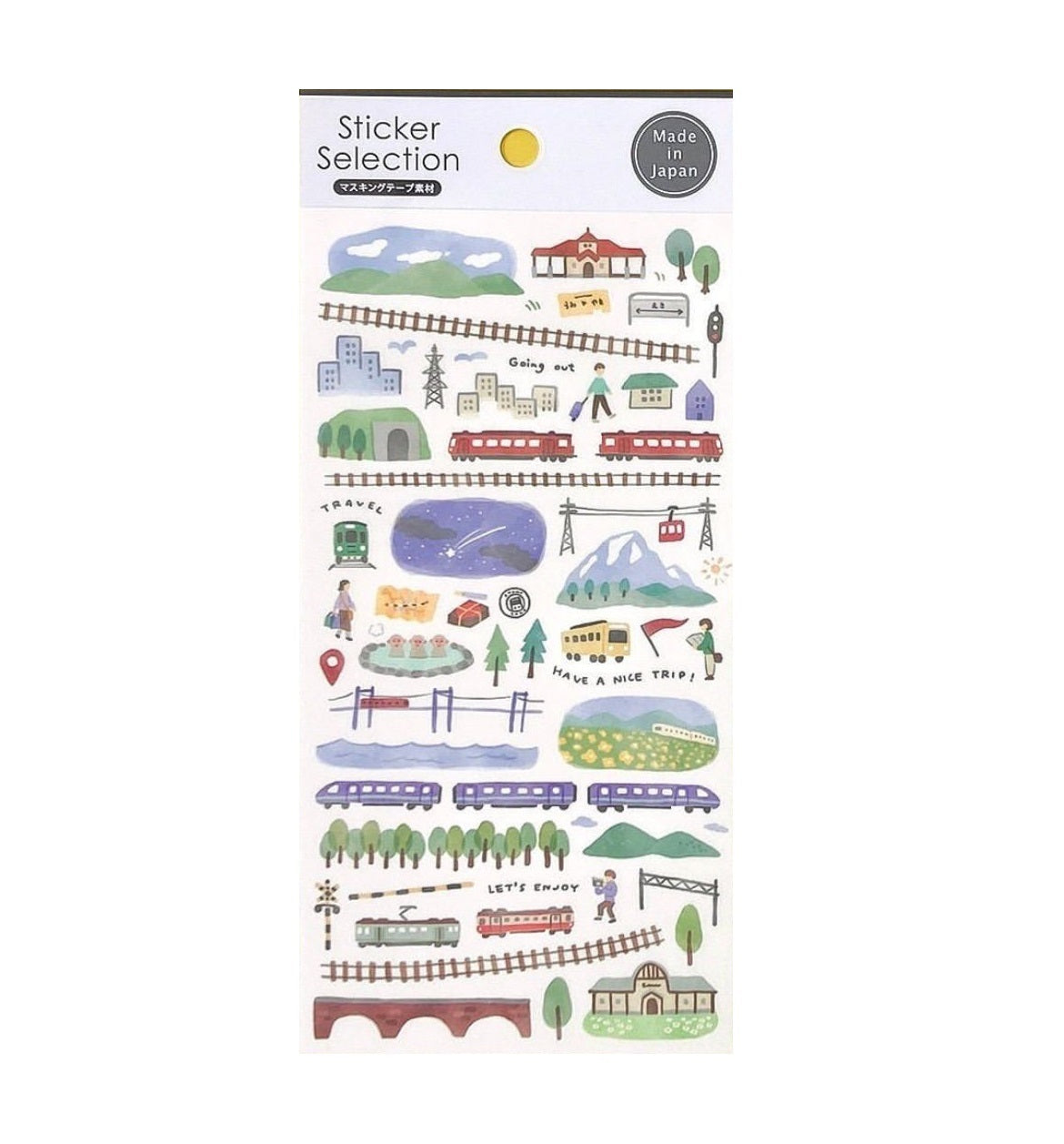 Gaia Japan Sticker Selection Vol.1