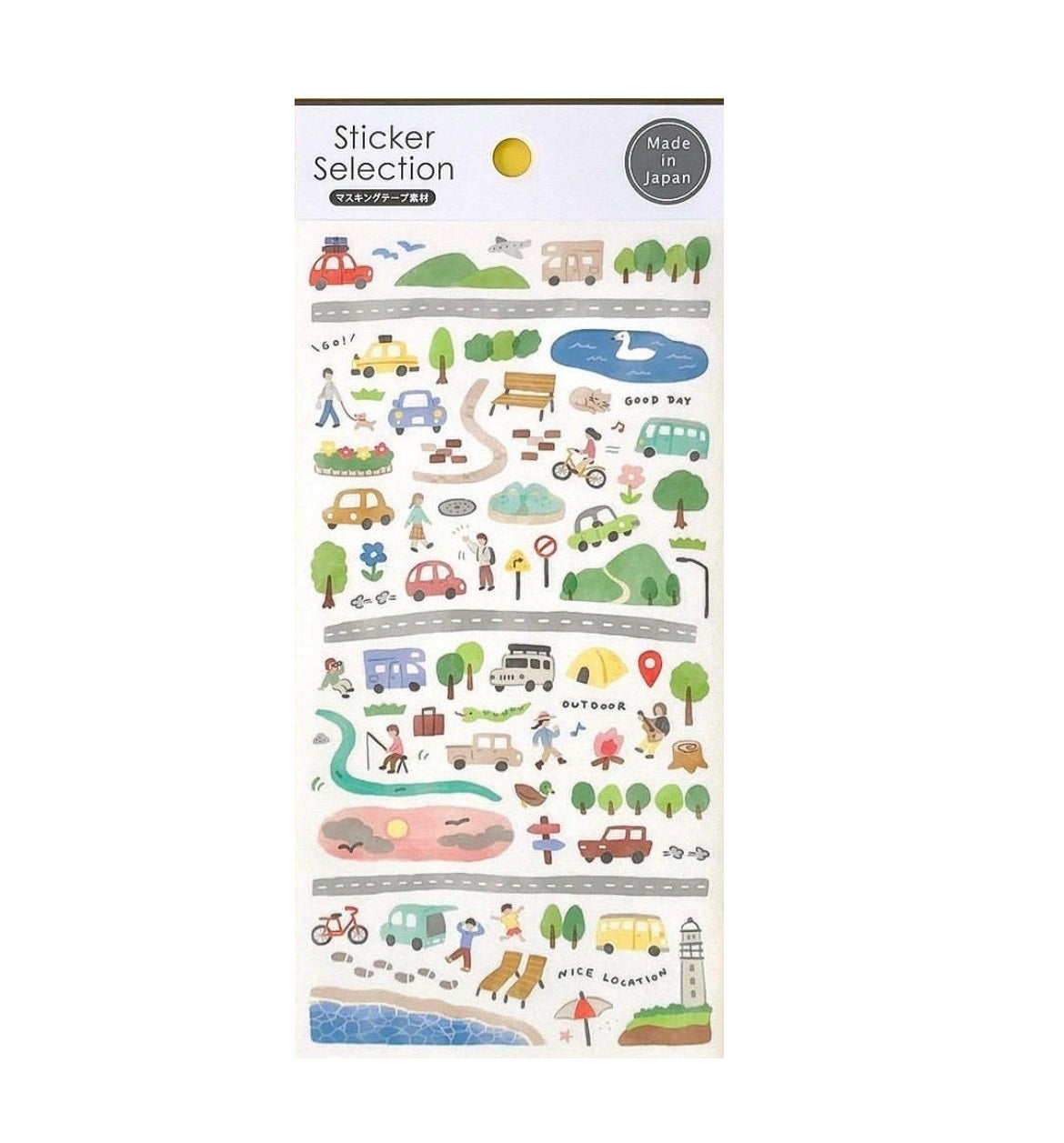 Gaia Japan Sticker Selection Vol.1