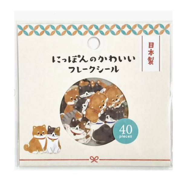 Gaia Cute Japanese Flake Stickers