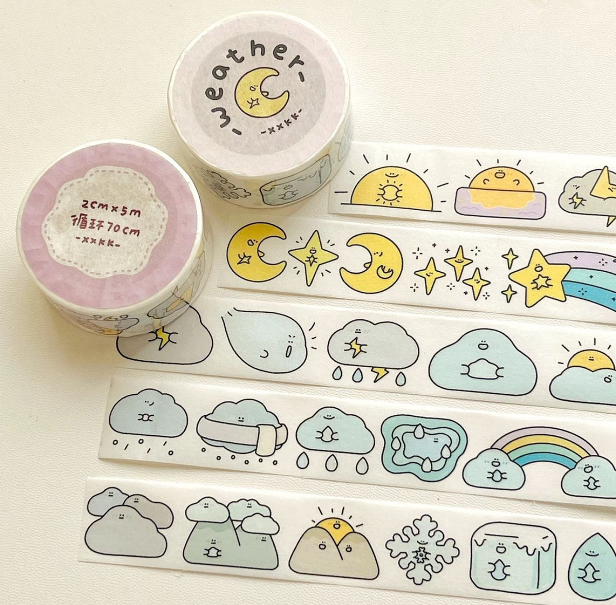 XXKK 100cm Washi Sampler