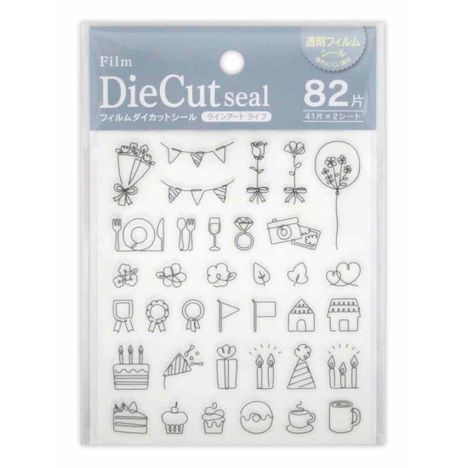 Kyowa Film Die Cut Seal Lineart Life