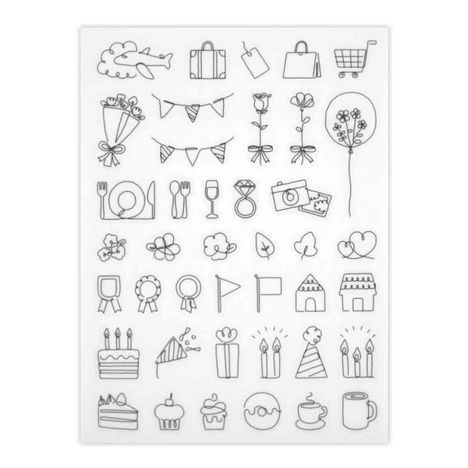 Kyowa Film Die Cut Seal Lineart Life