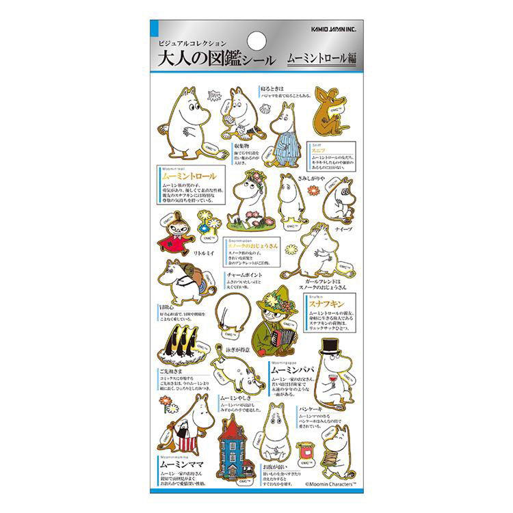 Kamio Japan Adult Picture Seal Sticker Vol.2