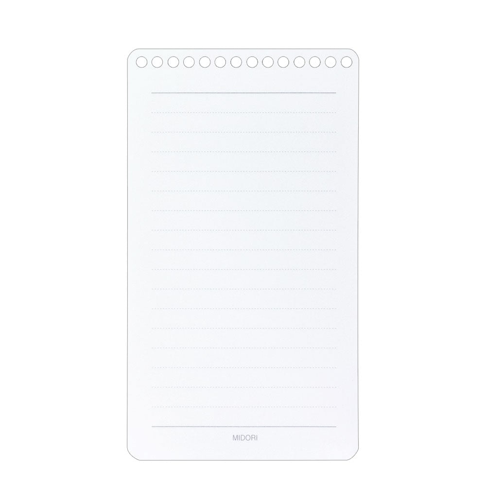 Midori Small Ruler Monthly Memo Pad
