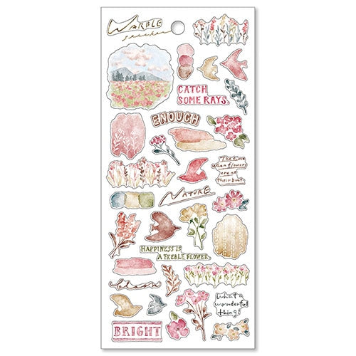 Mind Wave Sticker Warble Forest and Flower