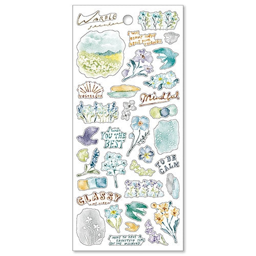 Mind Wave Sticker Warble Forest and Flower