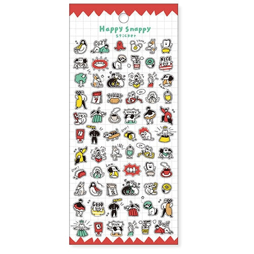 Mind Wave Happy Snappy Sticker