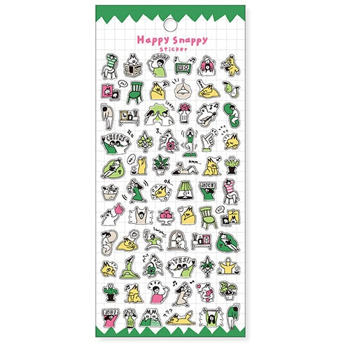 Mind Wave Happy Snappy Sticker