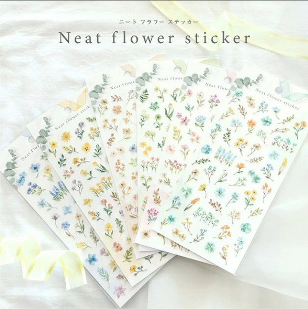 Mind Wave Neat Flower Sticker