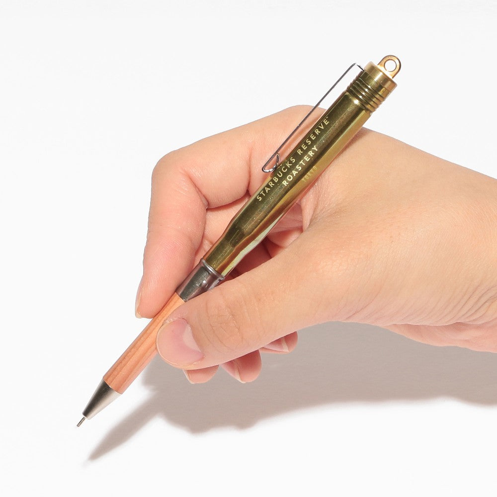 Traveler&#39;s Factory Brass Ballpoint Pen Starbucks Reserve Roastery