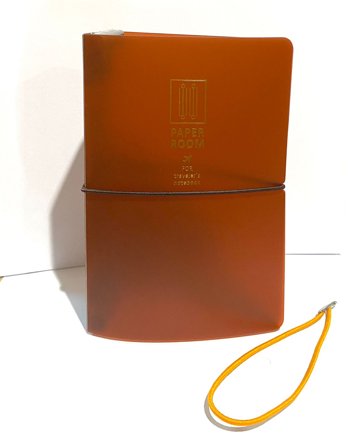 Paper Room Insert Clear Folder For Travelers Notebook - Brown