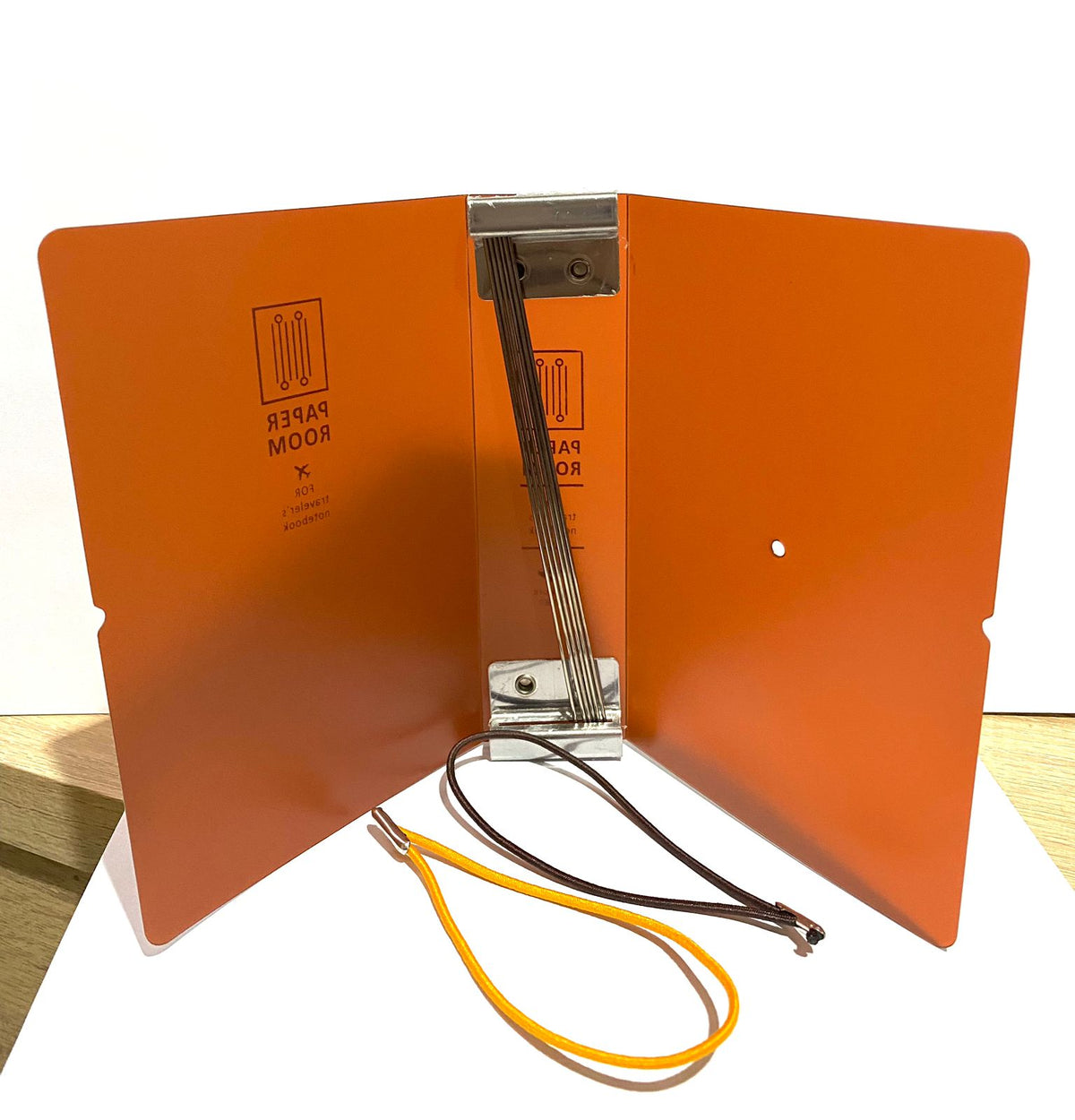 Paper Room Insert Clear Folder For Travelers Notebook - Brown