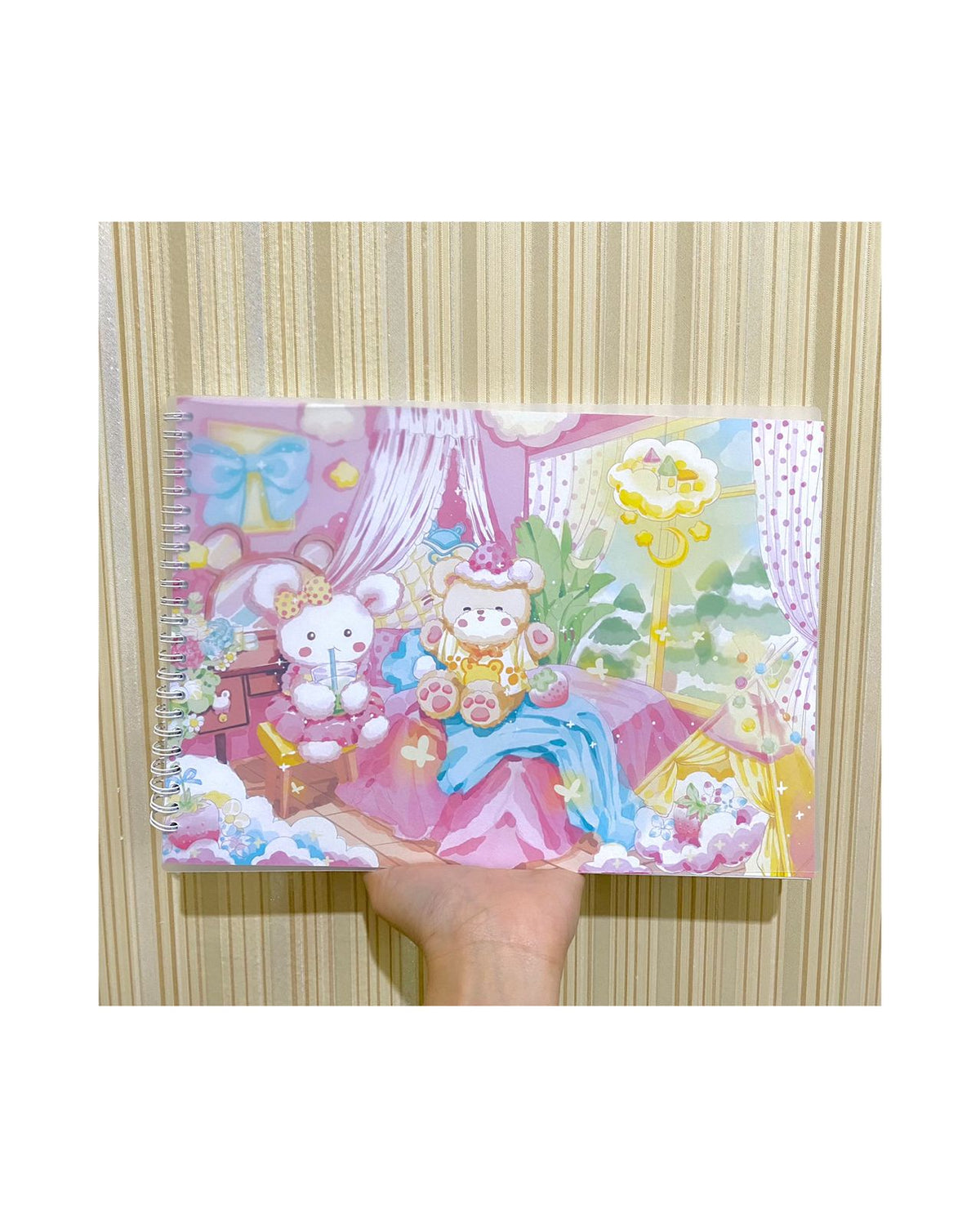 Strawberry Soda in My House Sticker Book A4 Size