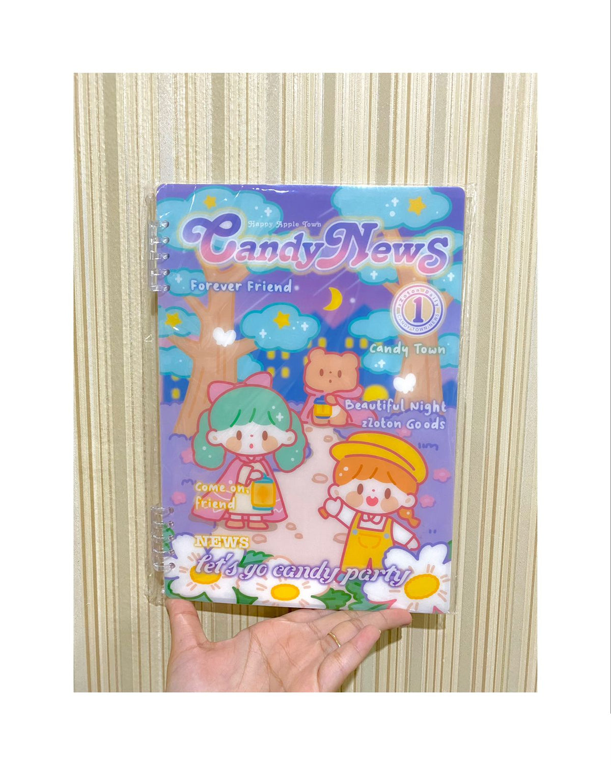 Molinta Candy News Loose Leaf Book