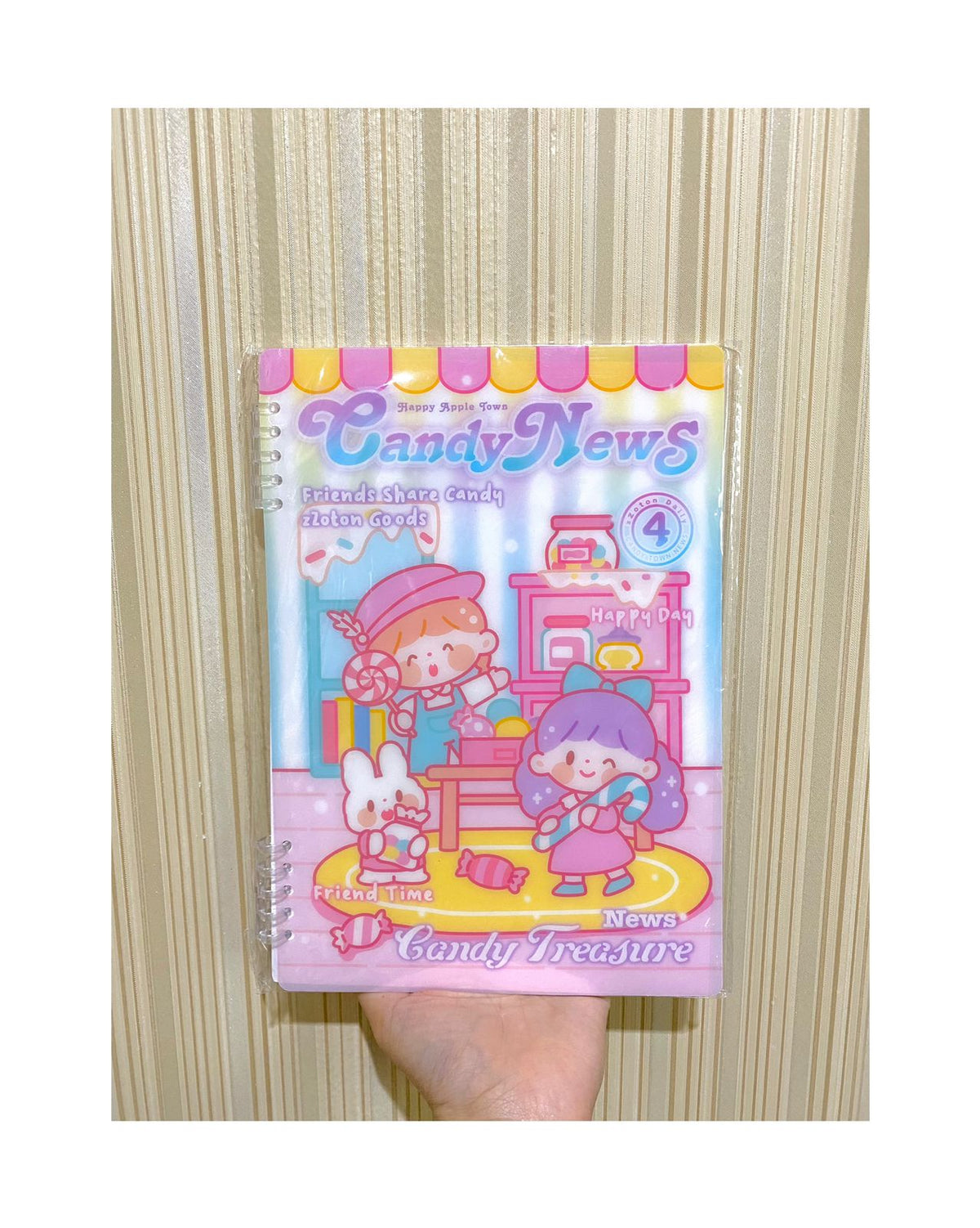 Molinta Candy News Loose Leaf Book