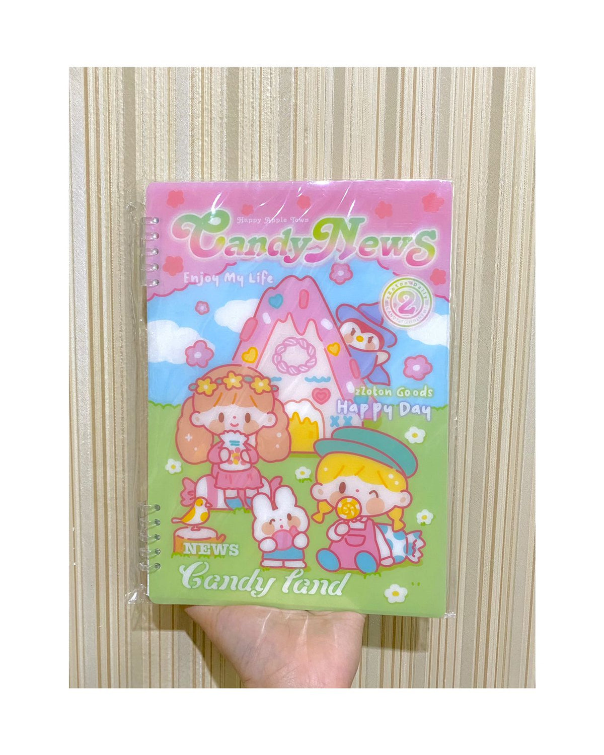 Molinta Candy News Loose Leaf Book