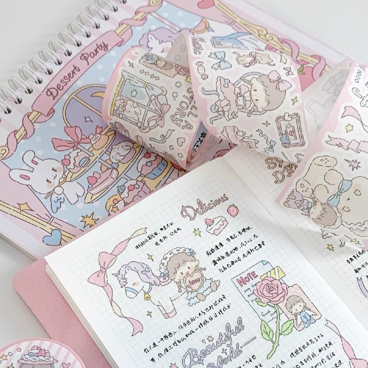 Molinta With Doll Masking Tape