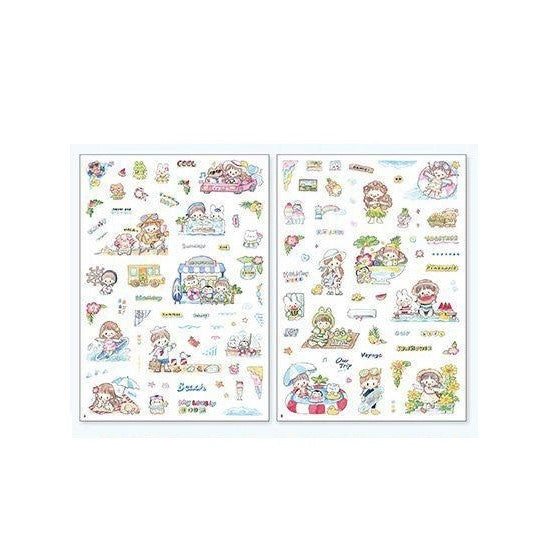 Molinta Zzoton Washi Sticker Sampler