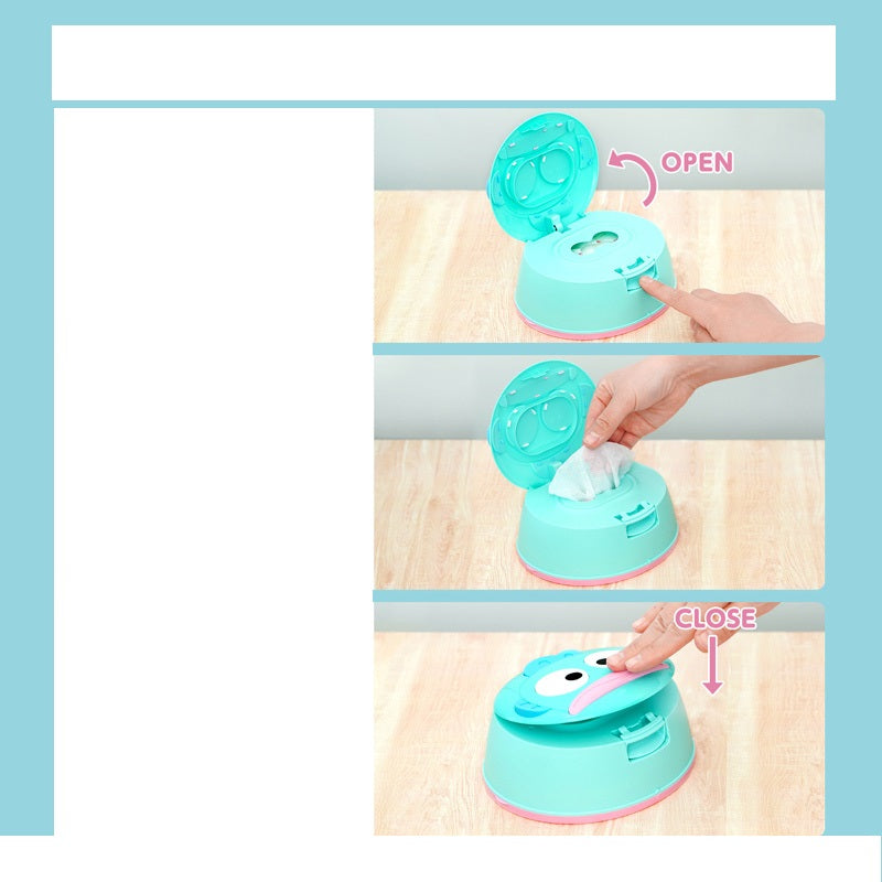 Sanrio Hangyodon Roundface Character Exclusive Wet Wipes Place