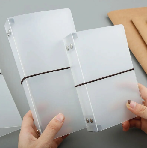 Travelers Notebook Insert Clear Folder Passport Size
