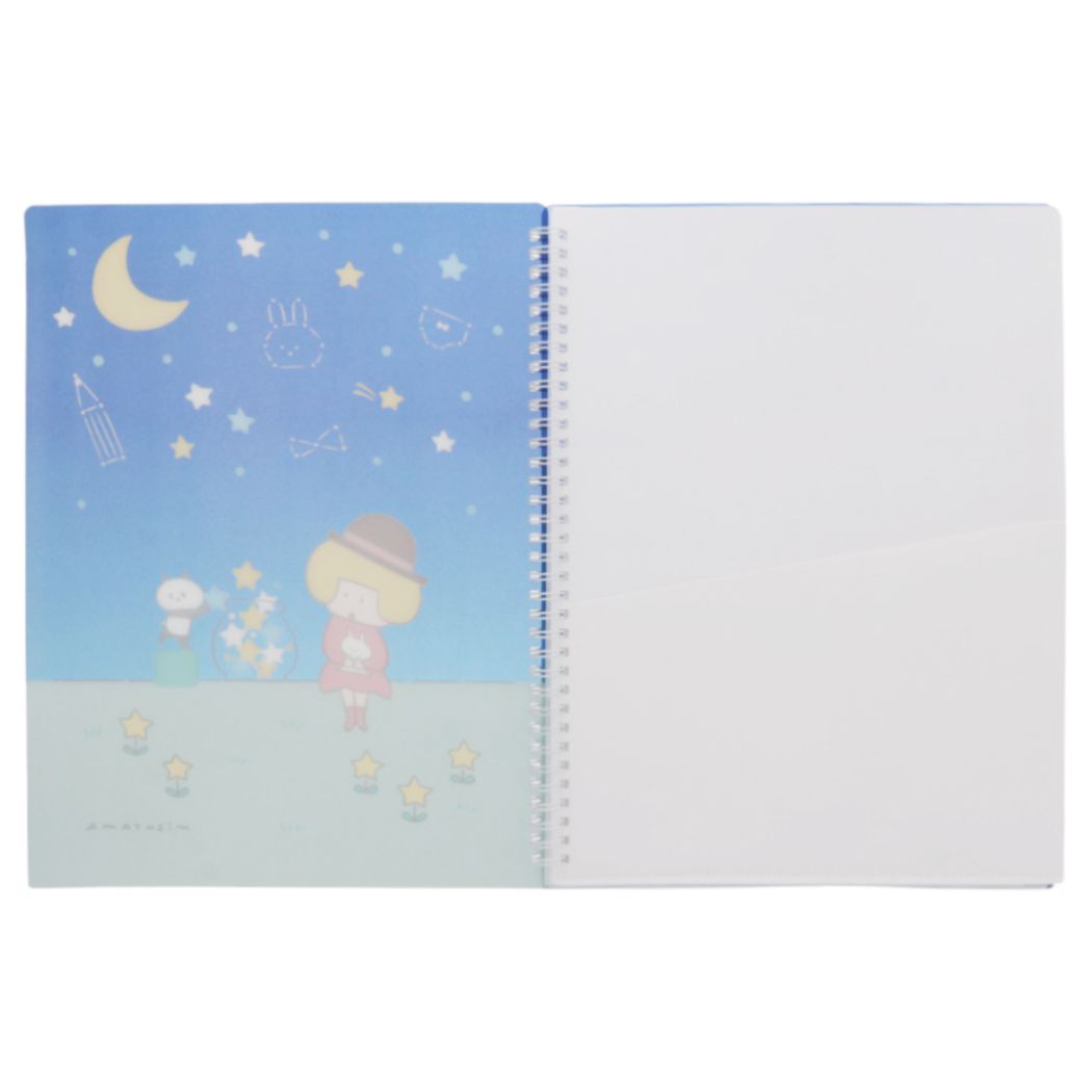 Sunstar Stationery Mizutama Ring Pocket Files A4