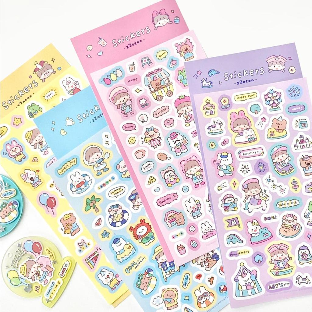 Molinta Glitter Sticker Summer Set Zzoton