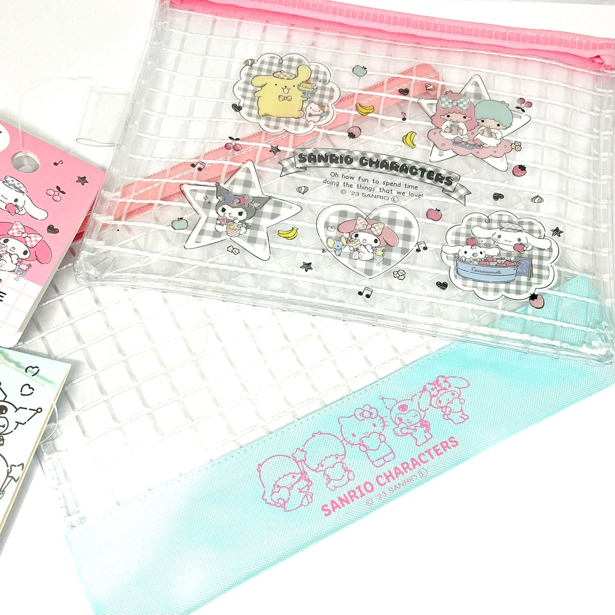 Sanrio Characters B6 Mesh Case