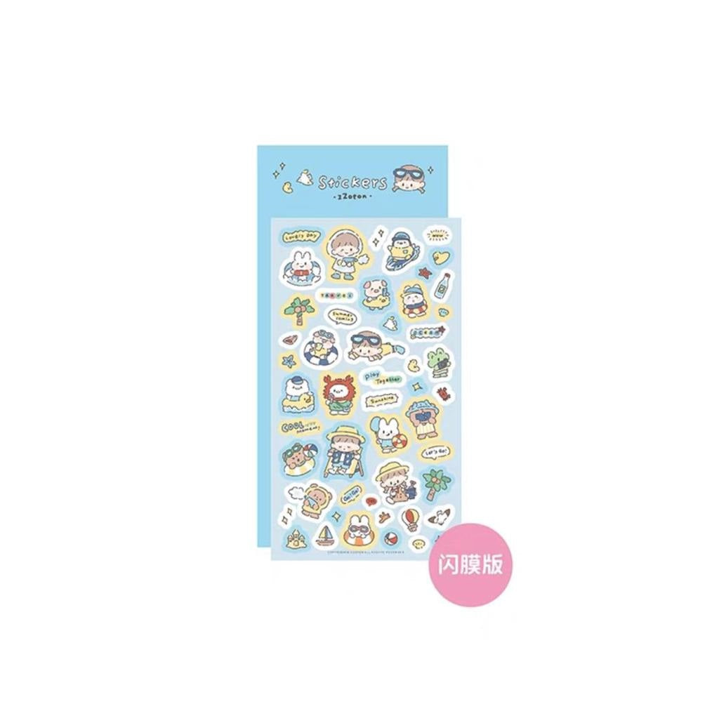 Molinta Glitter Sticker Summer Set Zzoton