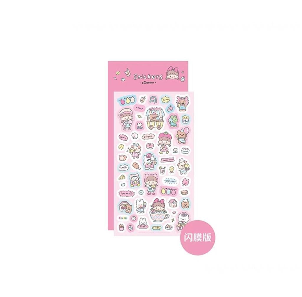 Molinta Glitter Sticker Summer Set Zzoton