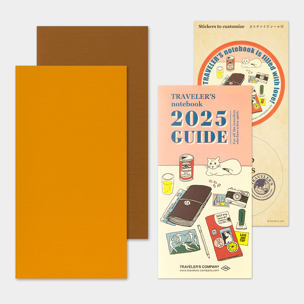 Travelers Notebook 2025 Regular Size Refill Weekly Vertical