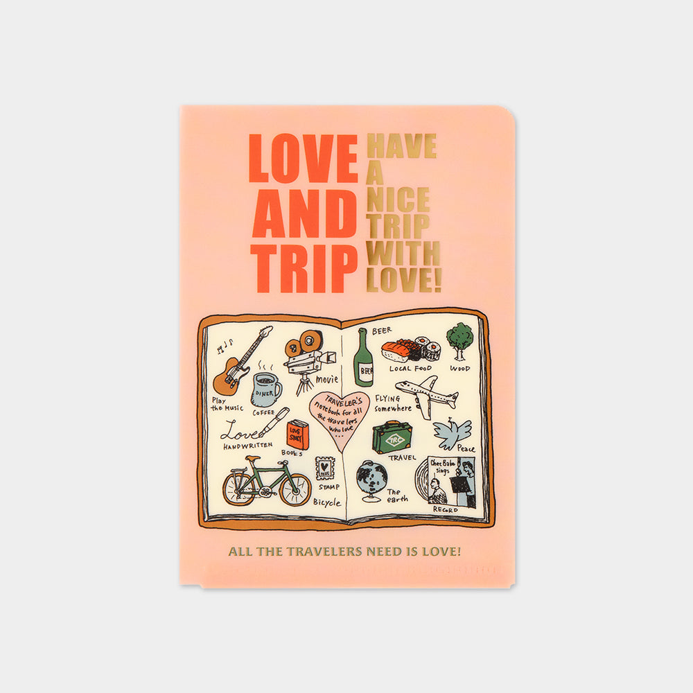 Travelerss Notebook 2025 Clear Folder