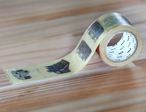 MT X Weisbecker Washi Masking Tape - Camera