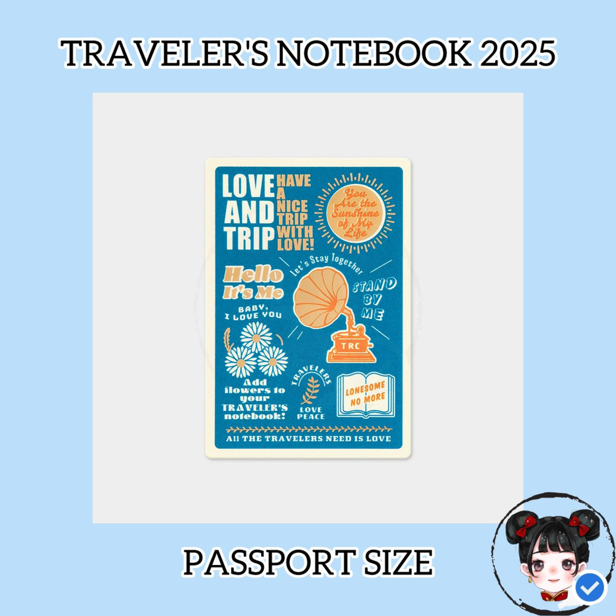 Travelers Notebook 2025 Plastic Sheet