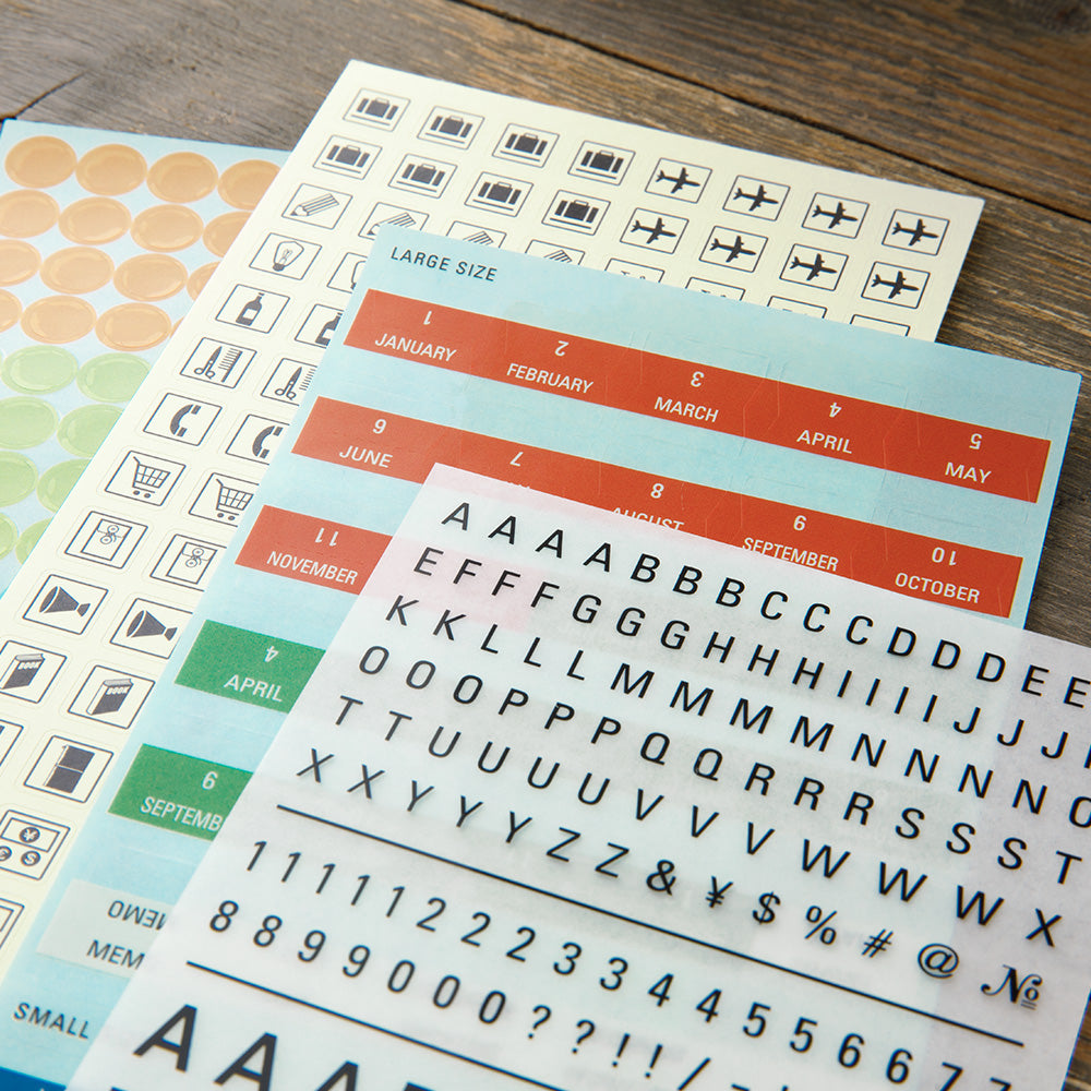 Travelers Notebook 2025 Customized Stickers for Diary