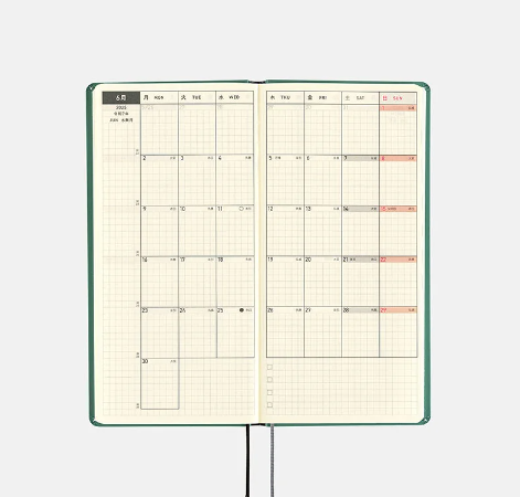 Hobonichi 2025 SPY x FAMILY Weeks Book JPN