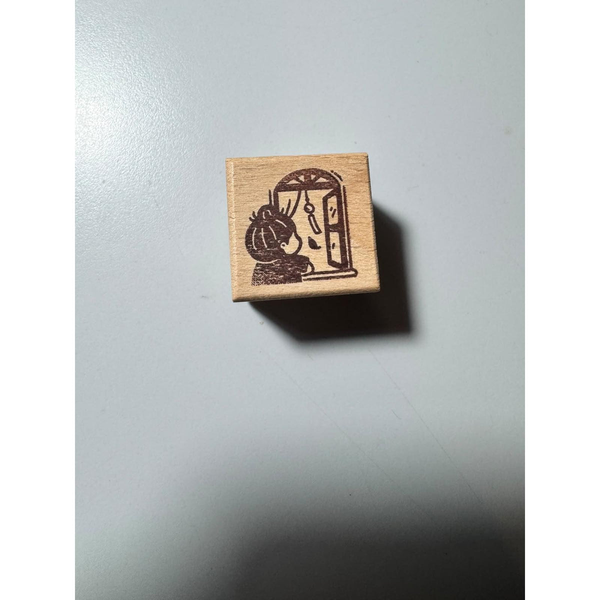 Hao E Wooden Rubber Stamp for Journaling &amp; Decoration