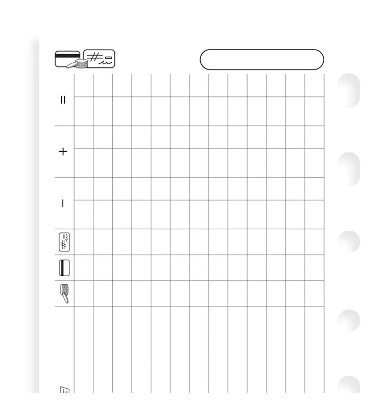 Filofax System Notebook Refill Pocket Size Financial Small (210618)