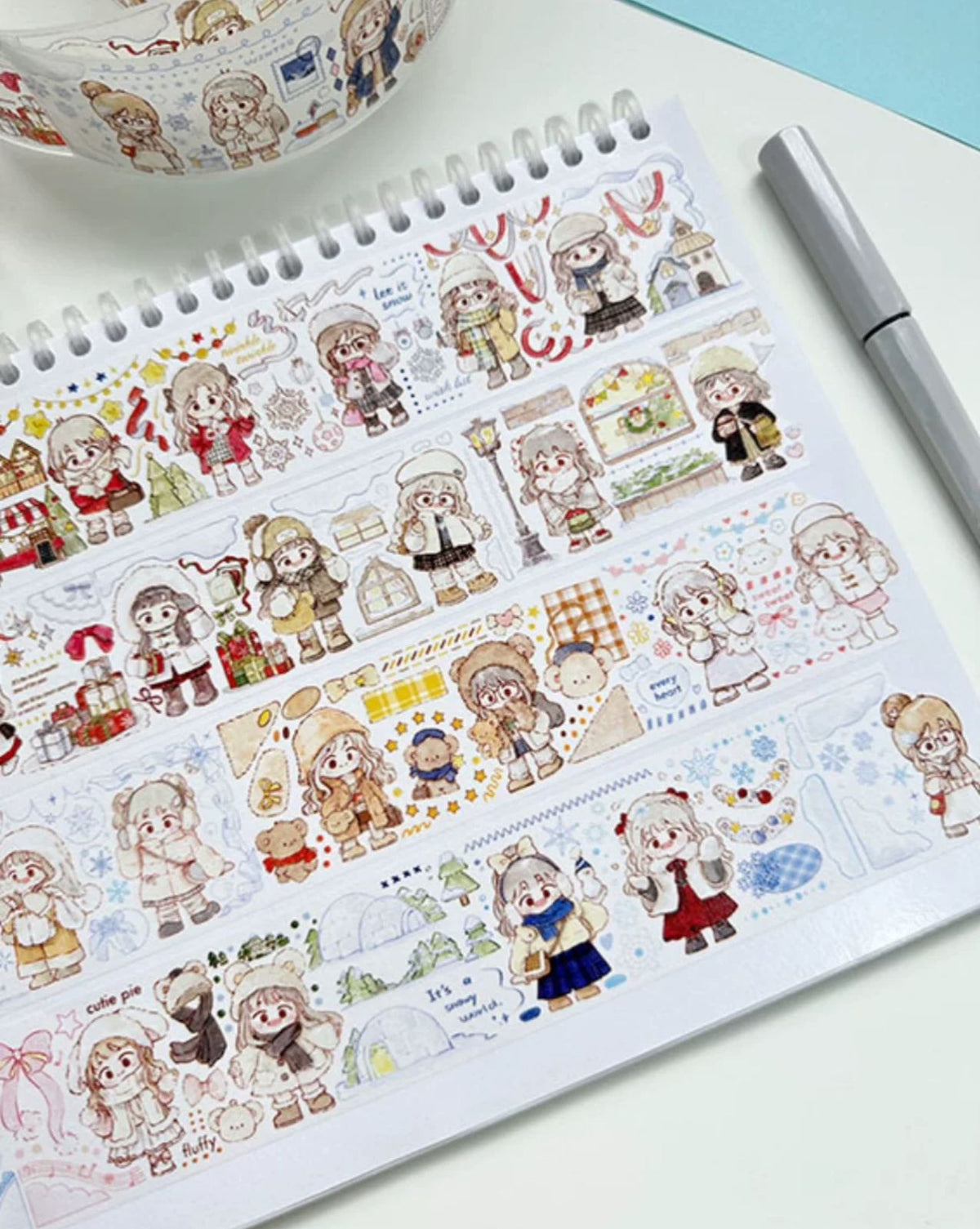 Ruby Studio 120cm Washi Sampler