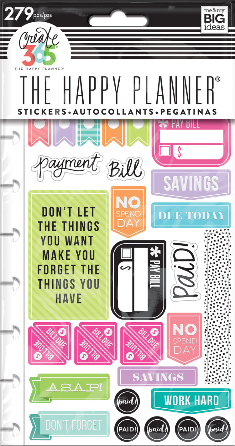 The Happy Planner Stickers Get Paid