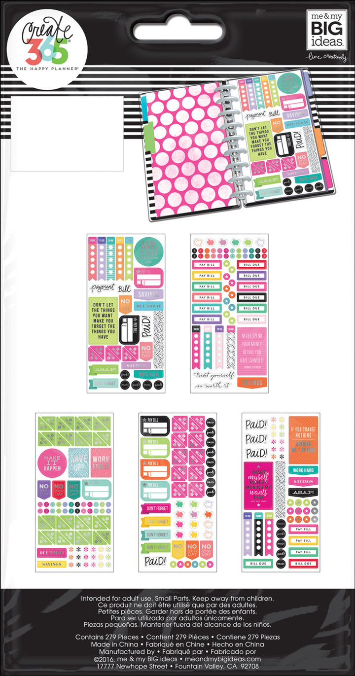 The Happy Planner Stickers Get Paid