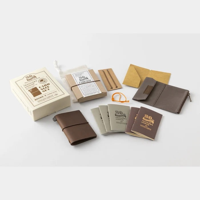 Travelrs Notebook 20TH Anniversary Set - Card Size