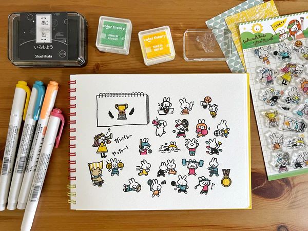 Clear Stamp Sakuralala 365 Sport