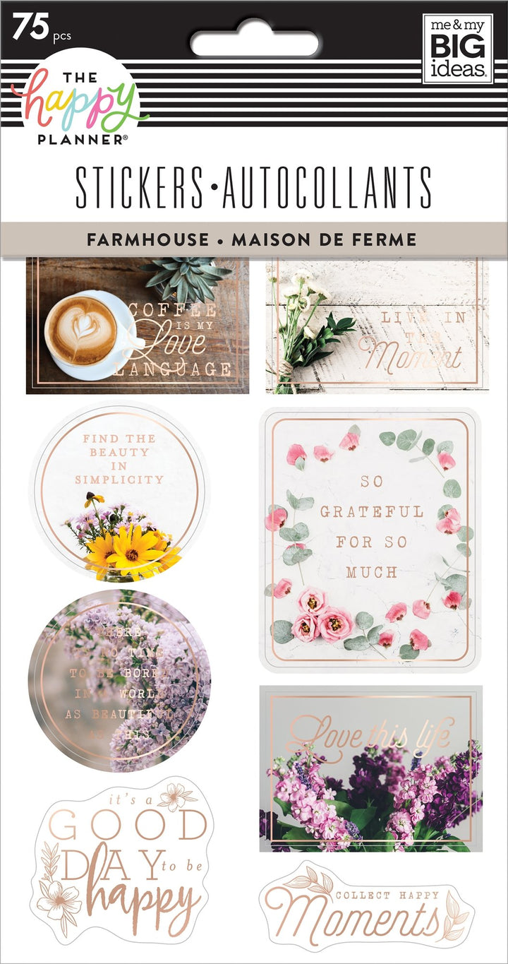 The Happy Planner Sticker Sheets - Farm House