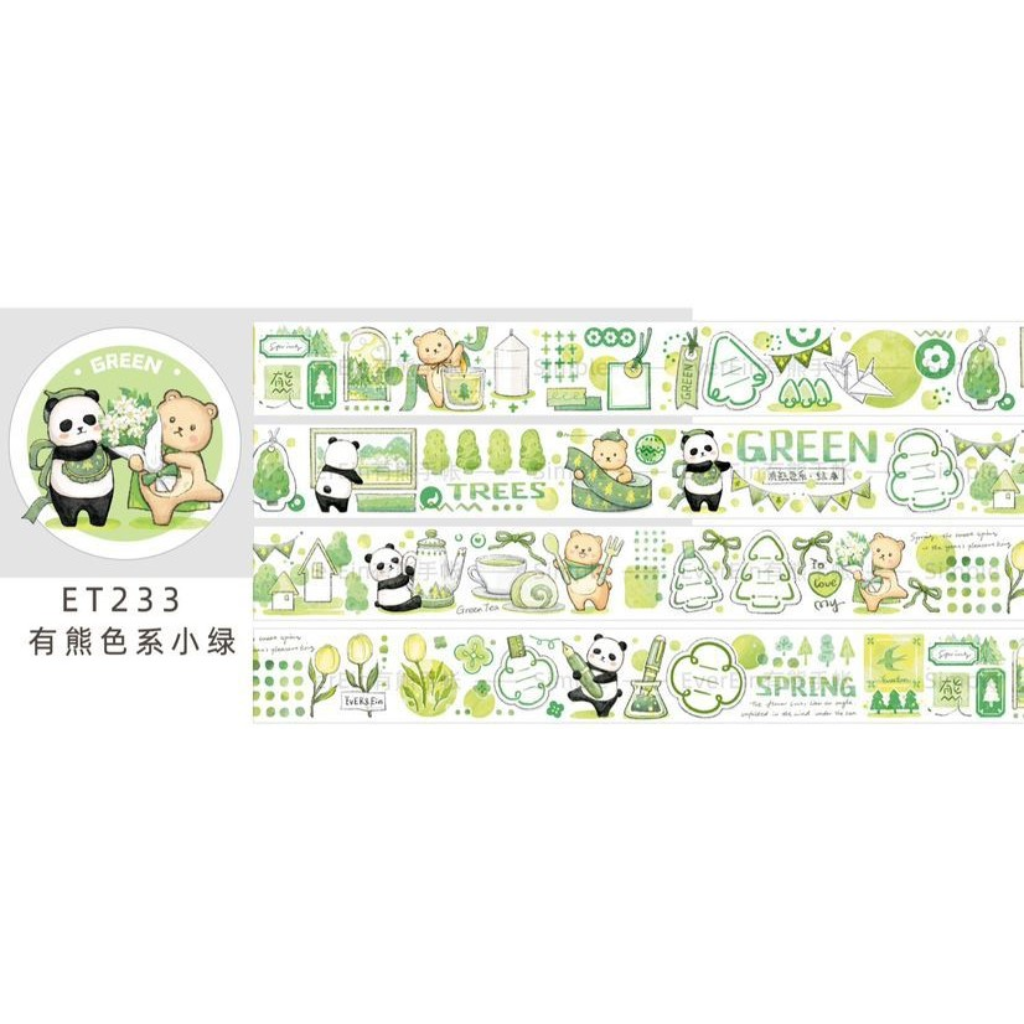 Ever &amp; Ein Fresh Herbs 120cm Washi Sampler
